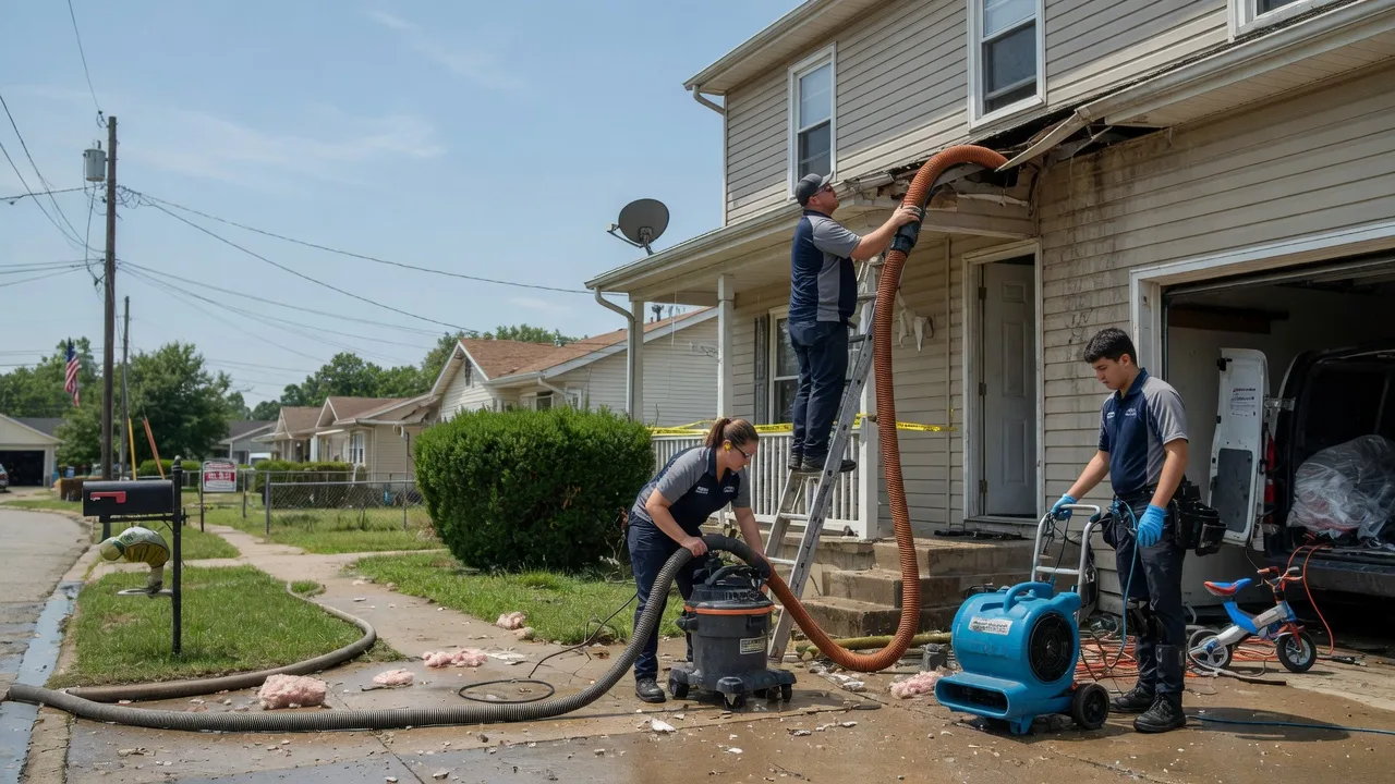 Water Damage Restoration in Gilbertsville, KY near me